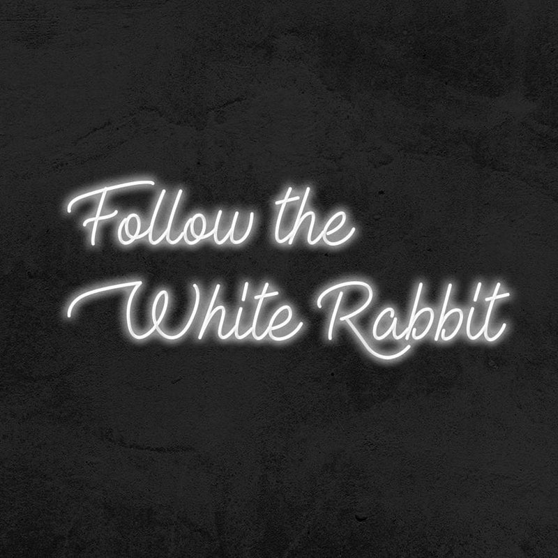 FOLLOW THE WHITE RABBIT