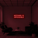 NOTHING IS IMPOSSIBLE