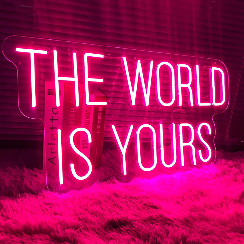THE WORLD IS YOURS